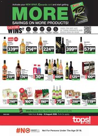 Tops at Spar Specials