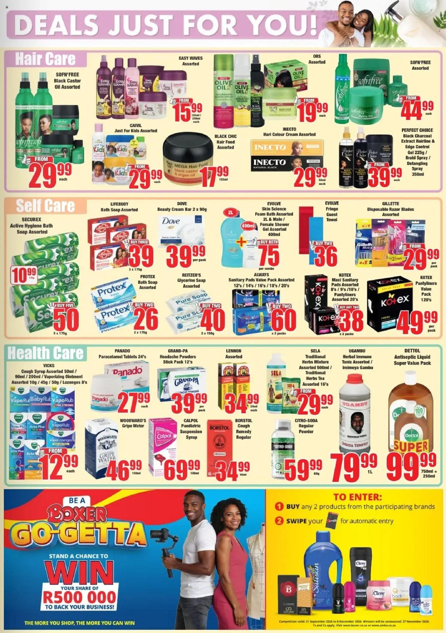 Boxer Specials