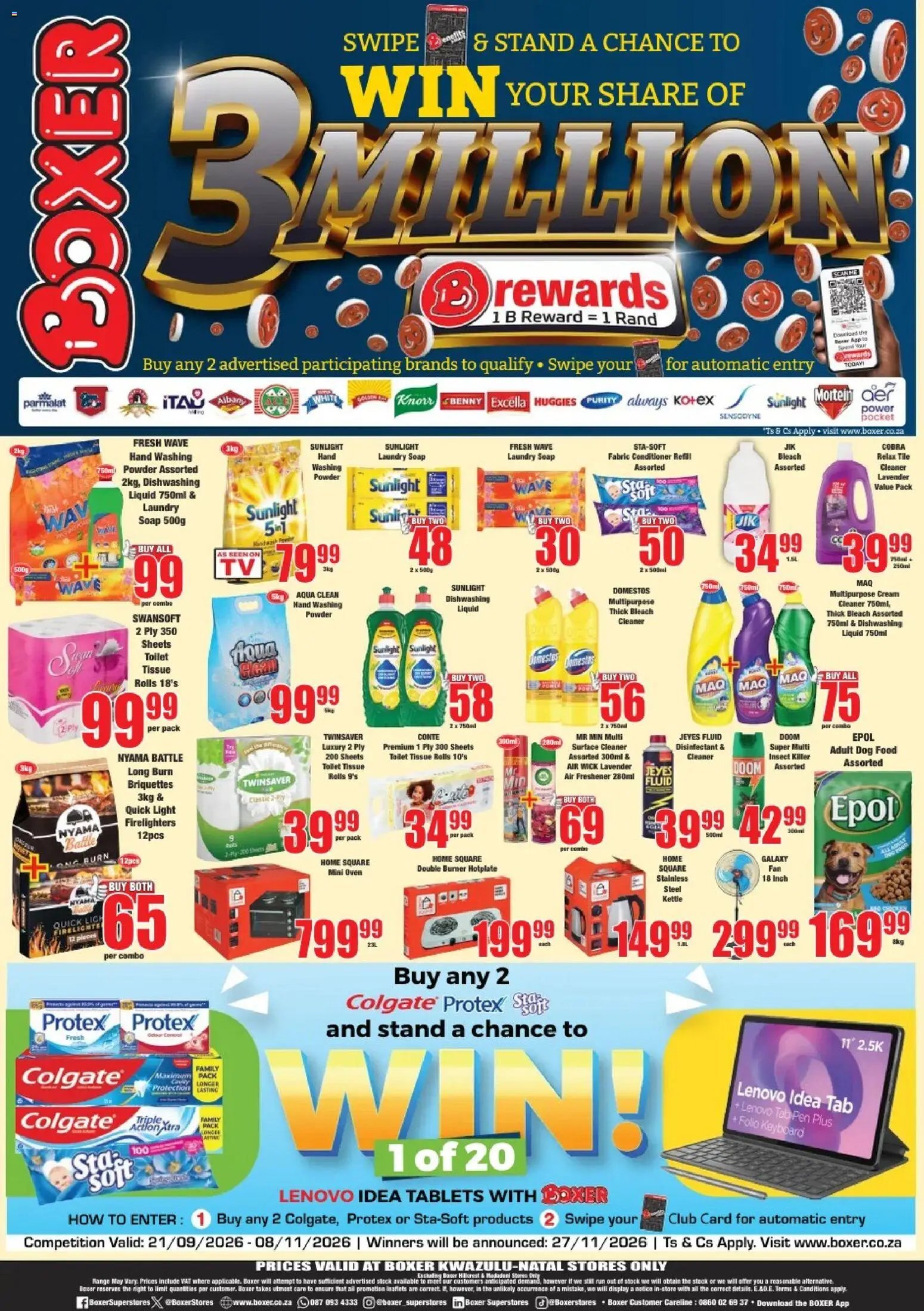 Boxer Specials