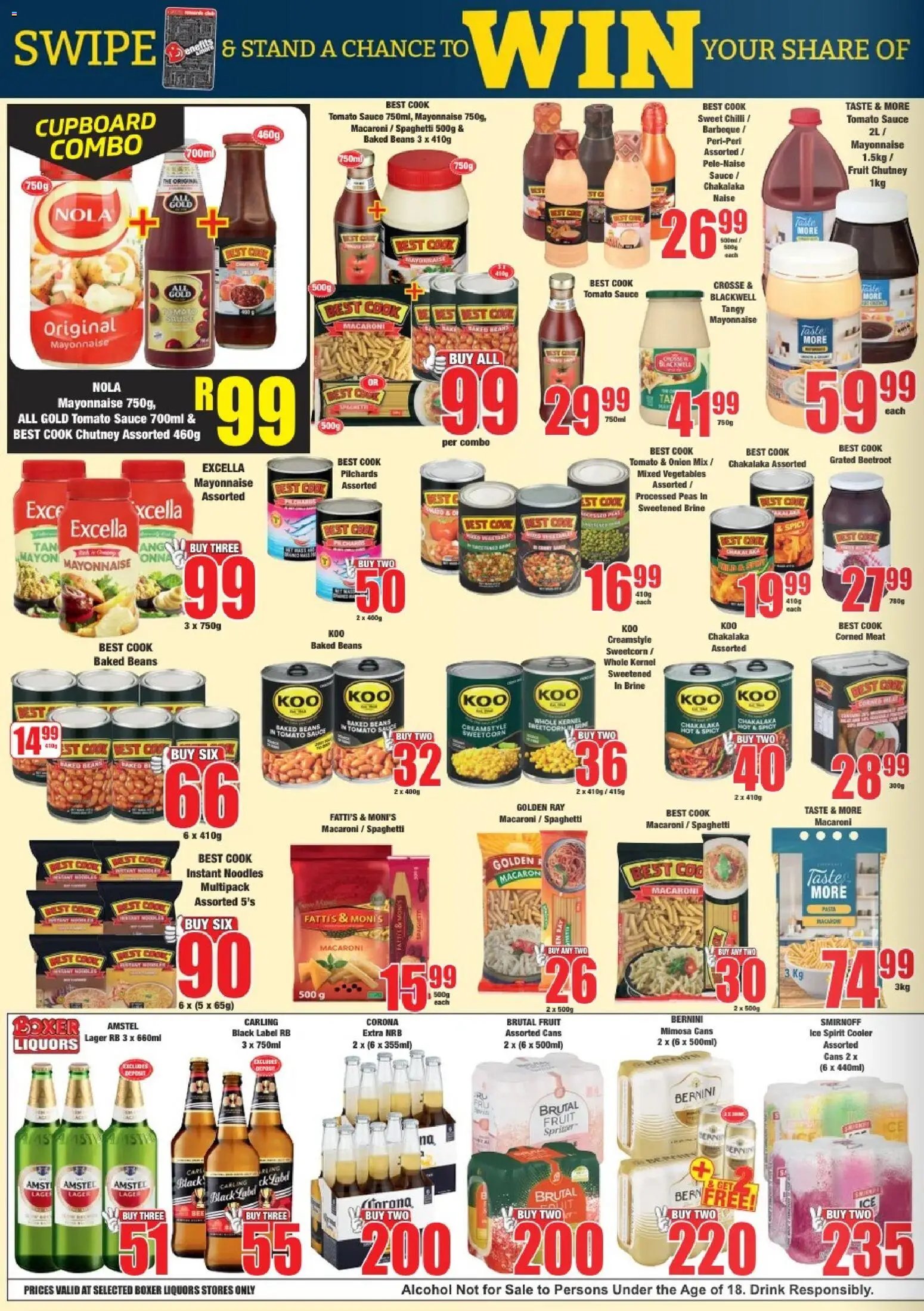 Boxer Specials