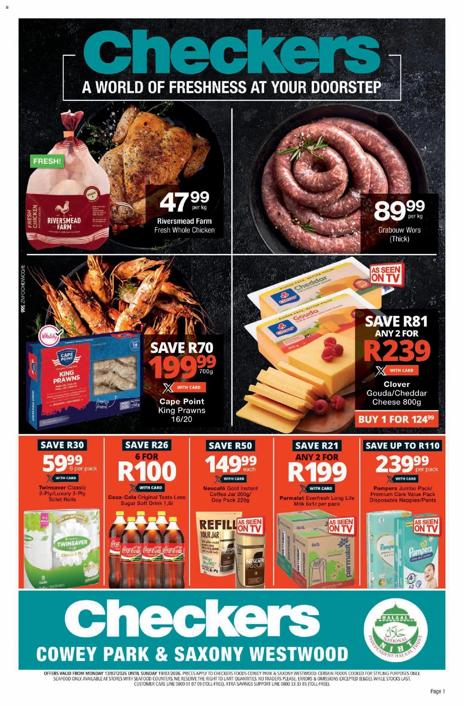 Checkers - Kwazulu Natal - Foods July Mid-Month Promotion