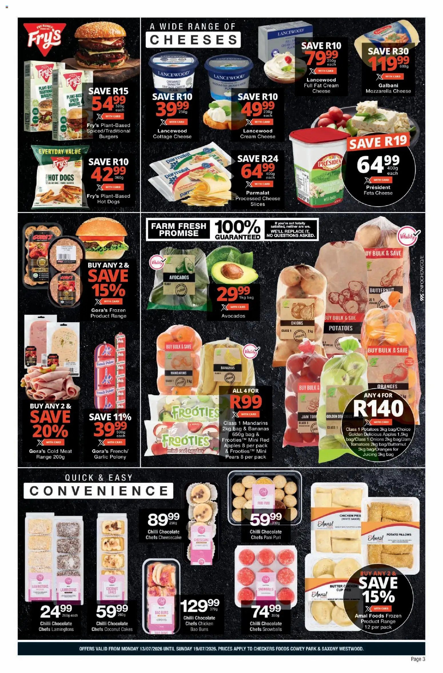 Checkers - Kwazulu Natal - Foods July Mid-Month Promotion