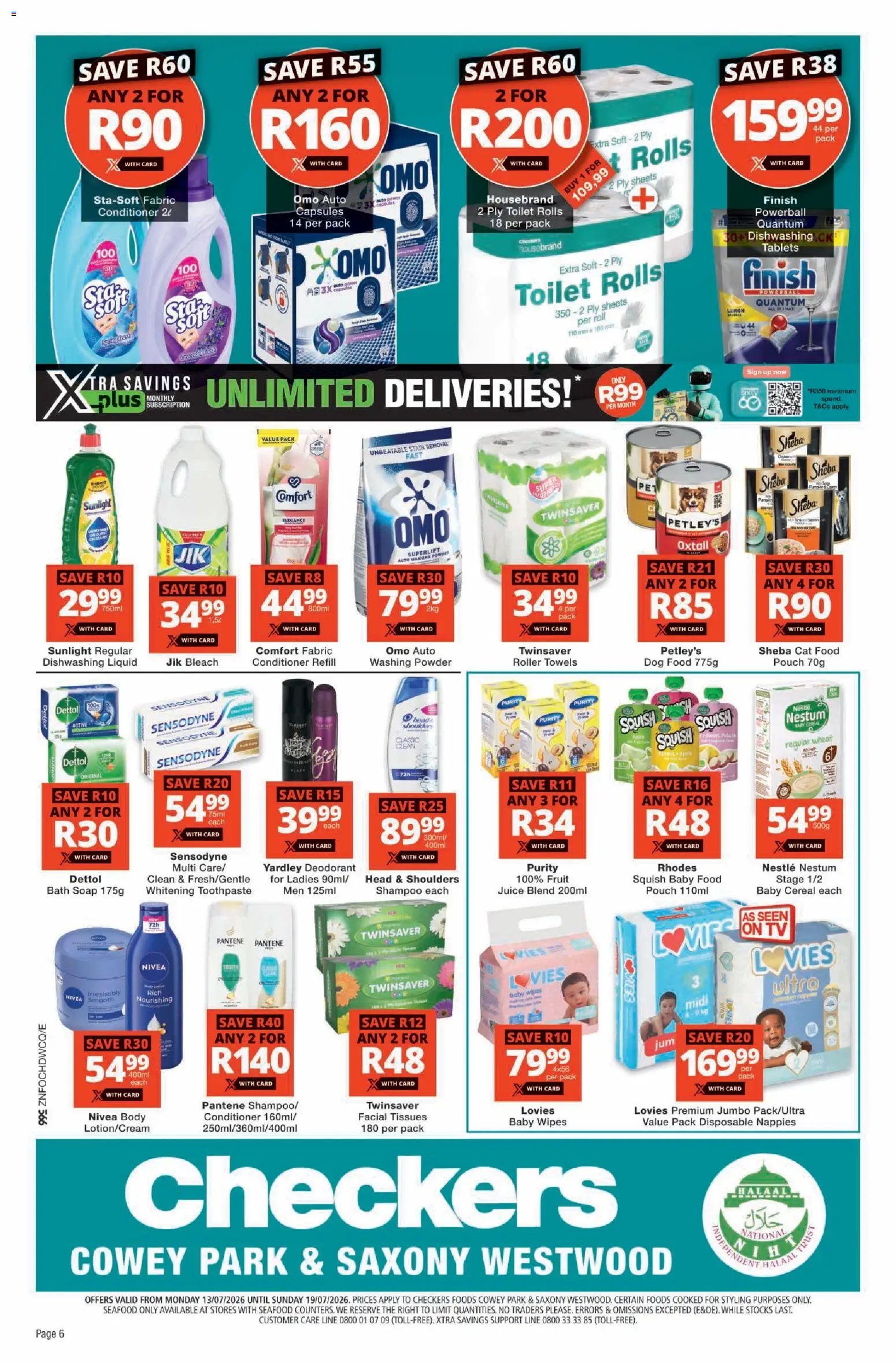 Checkers - Kwazulu Natal - Foods July Mid-Month Promotion
