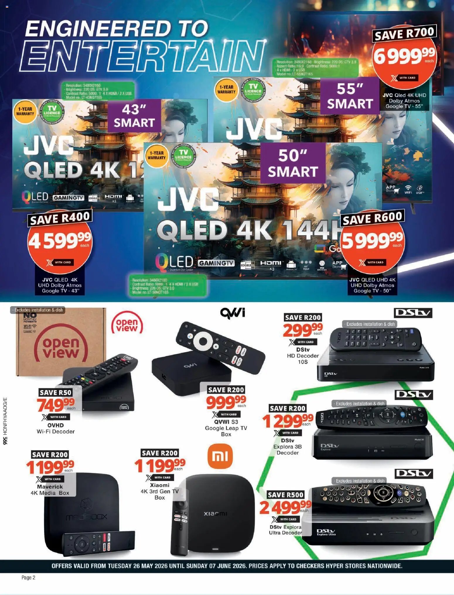 Checkers Hyper Tech X May Month-End Promotion