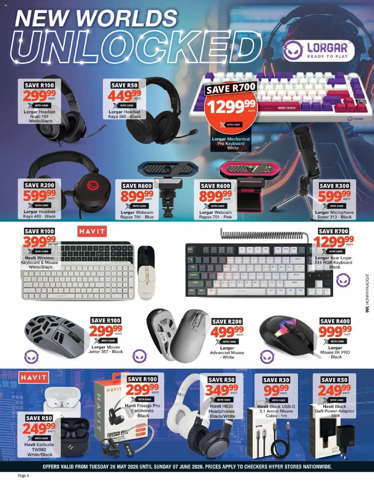 Checkers Hyper Tech X May Month-End Promotion