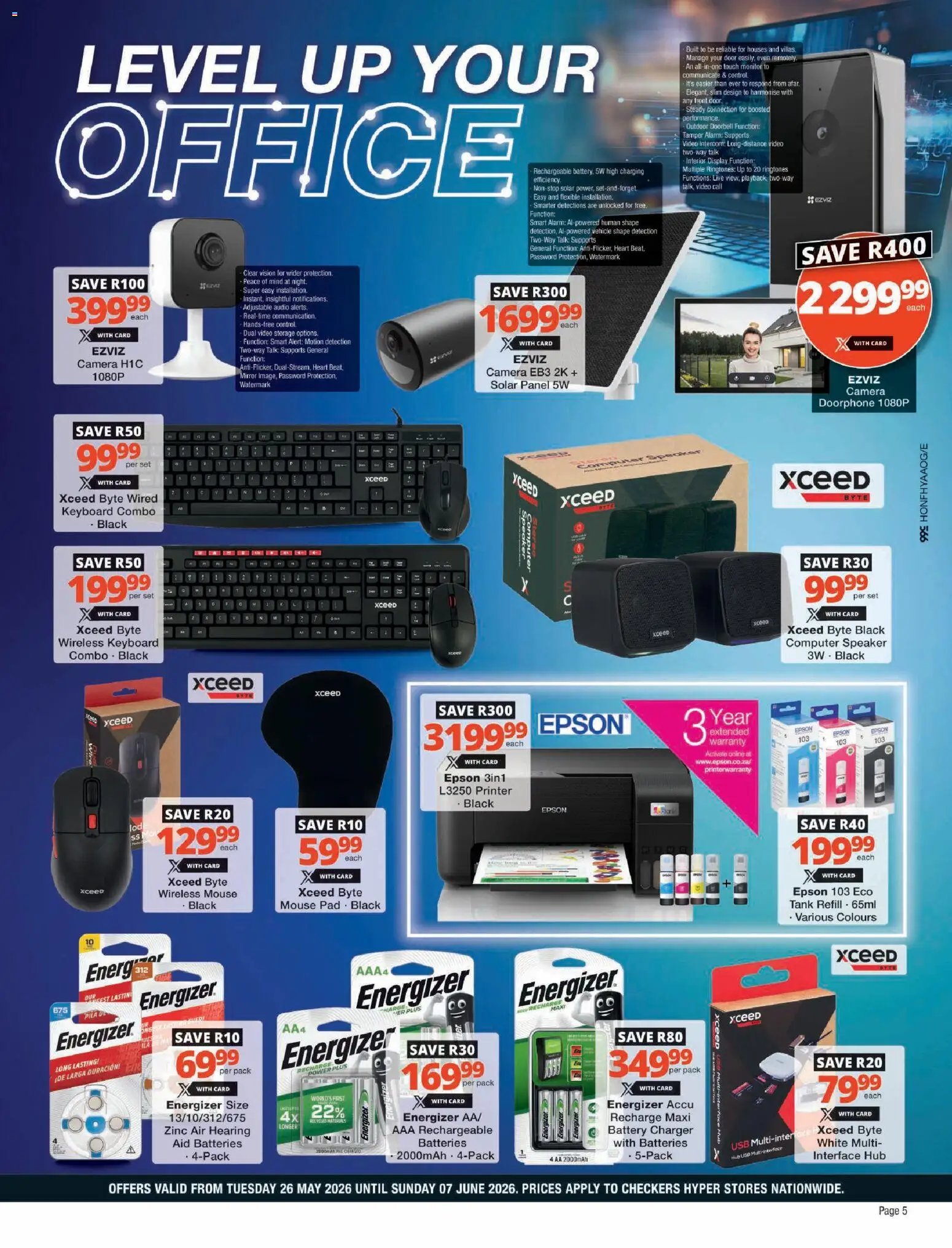 Checkers Hyper Tech X May Month-End Promotion