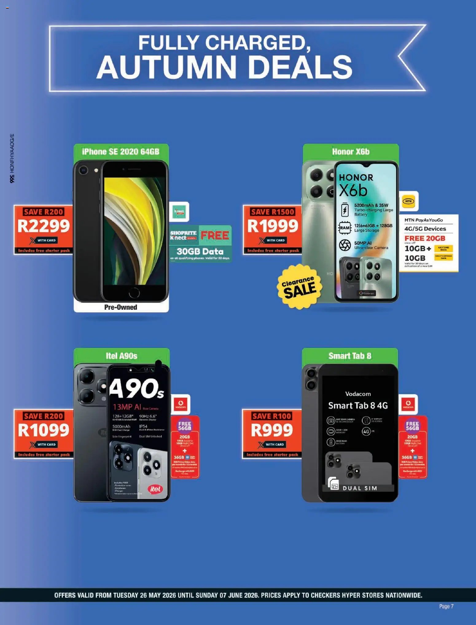 Checkers Hyper Tech X May Month-End Promotion