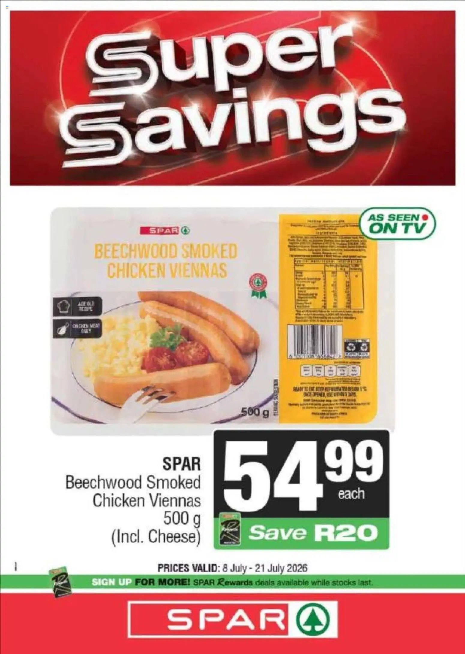 Superspar Specials