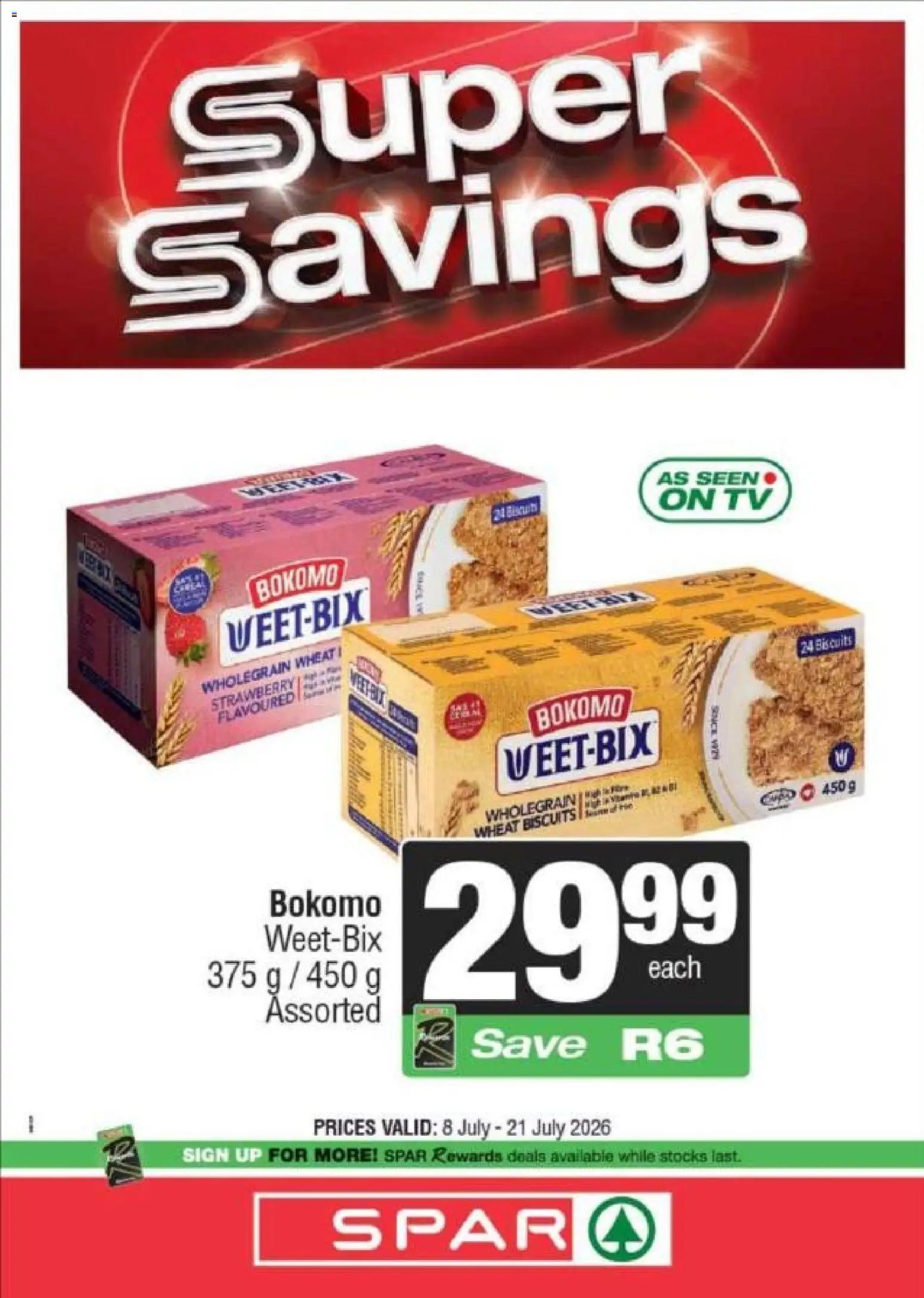 Superspar Specials