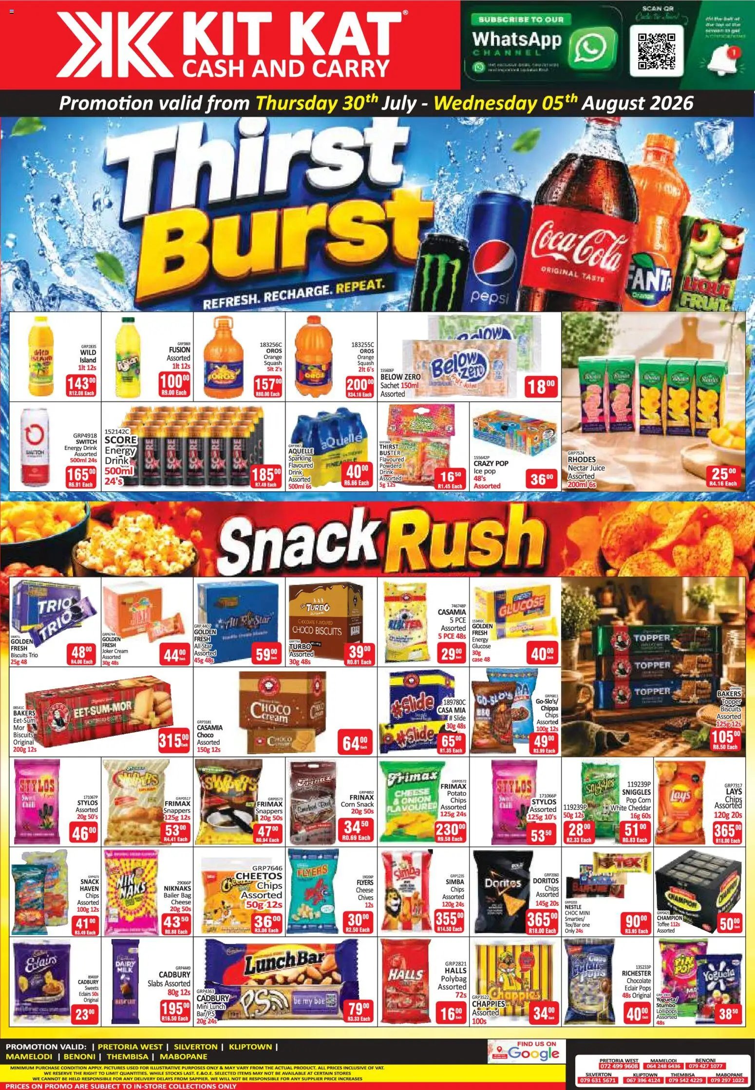 KIT KAT Cash & Carry Specials