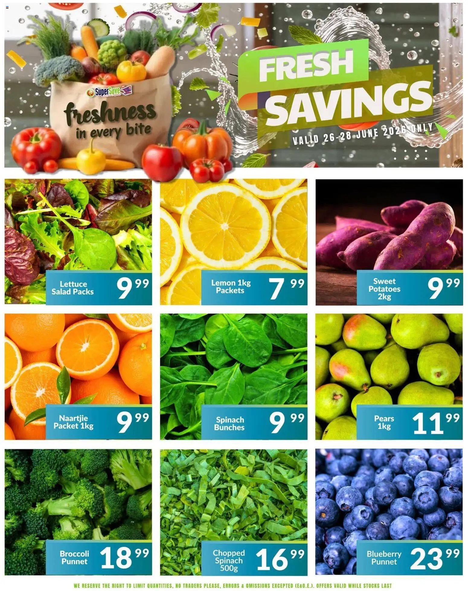 Super Save Sunday Savings