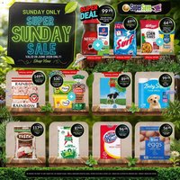 Super Save Sunday Savings