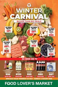 Food Lover's Market Western Cape - Winter Carnival