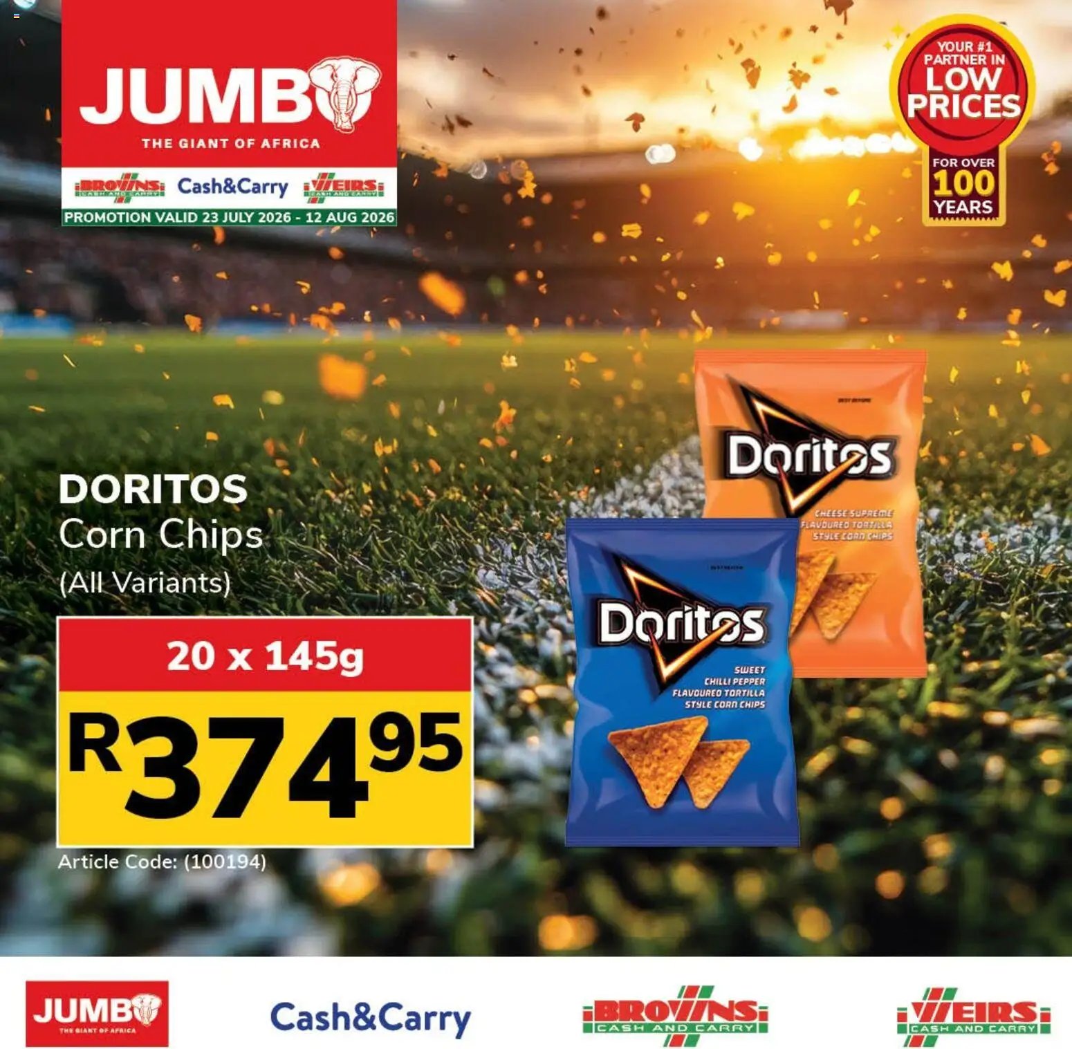 Jumbo Snack Specials