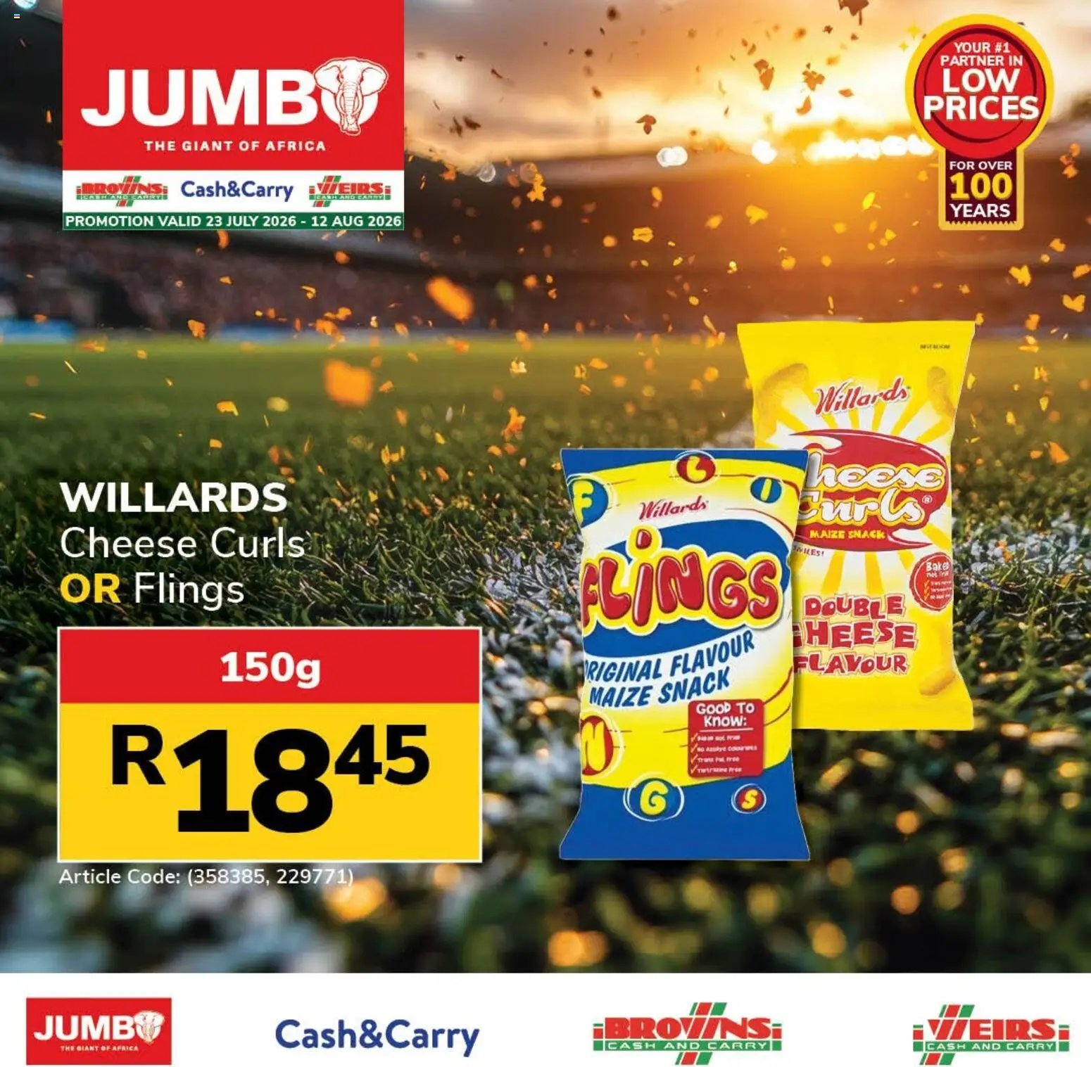Jumbo Snack Specials