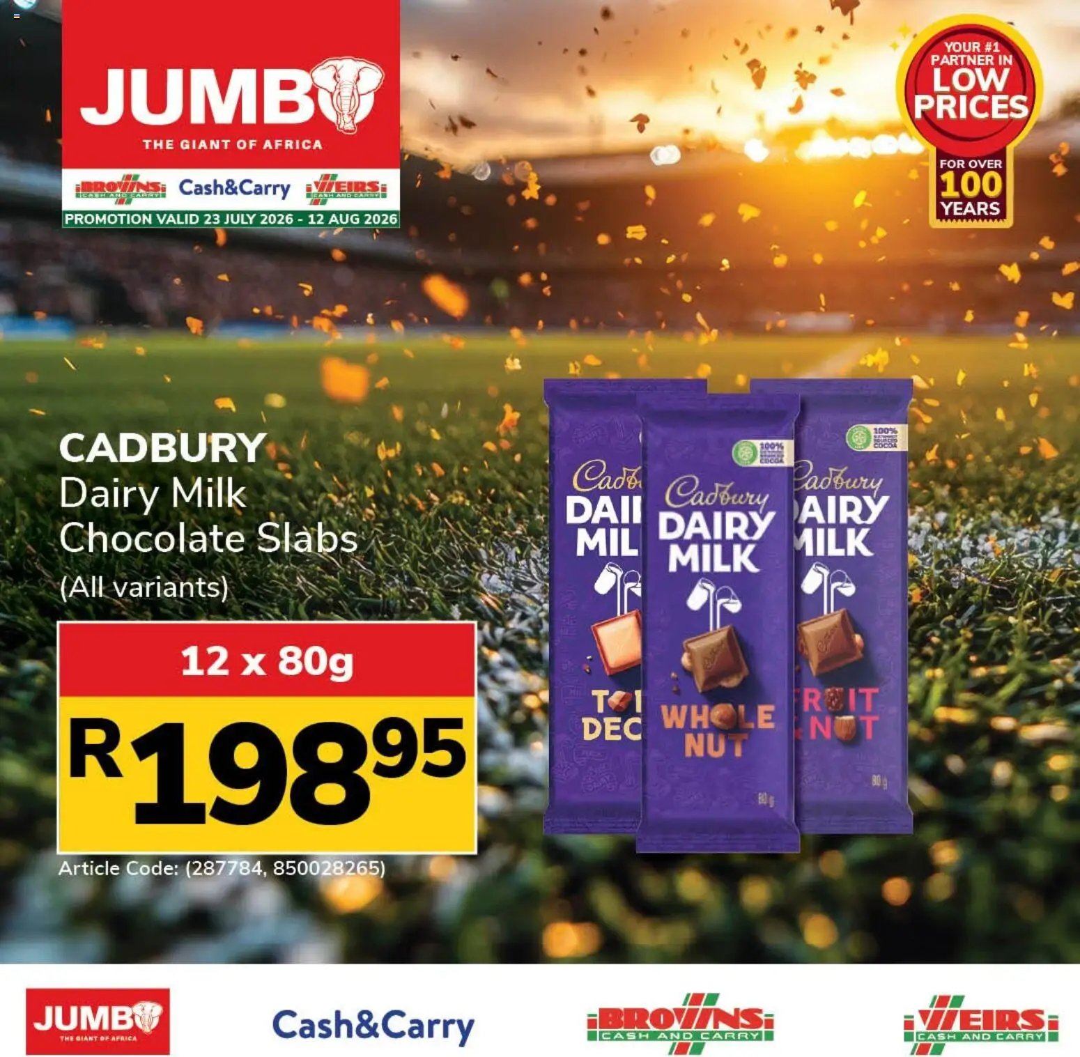 Jumbo Snack Specials