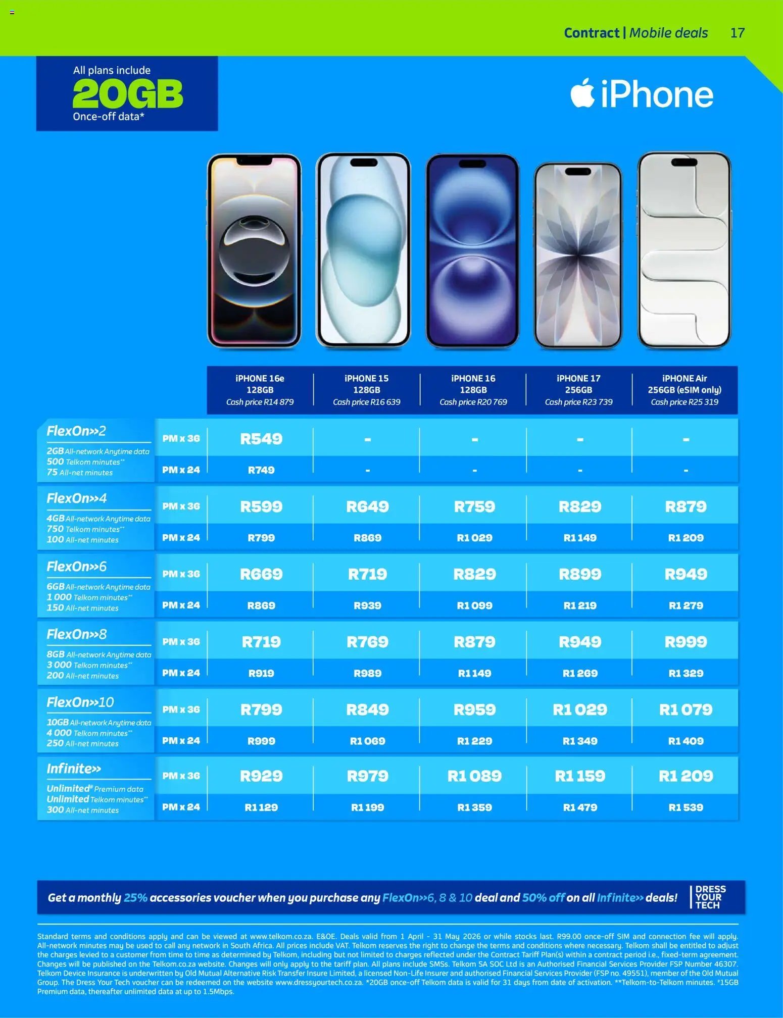 Telkom Deals (2026-04-01 - 2026-05-31) | 17