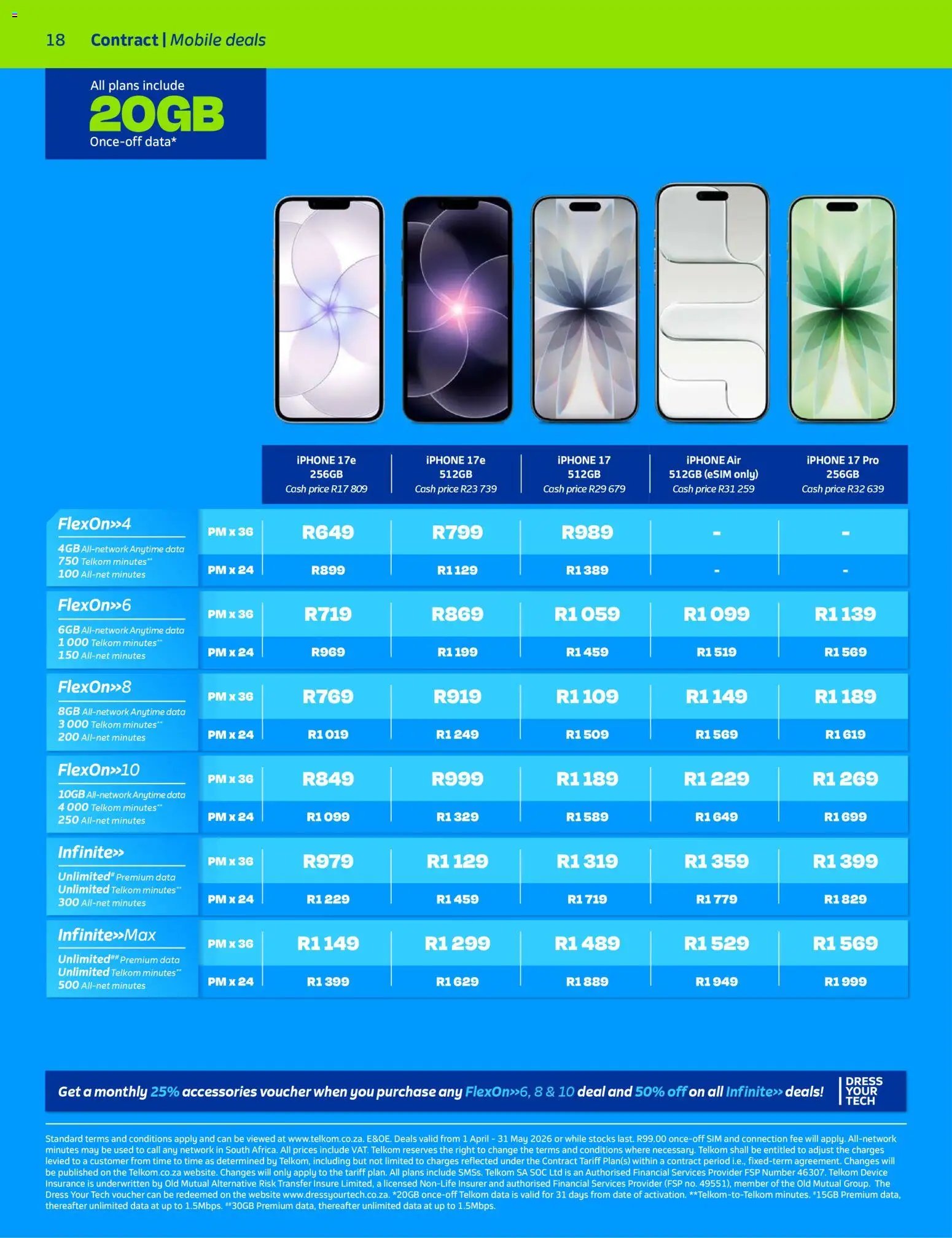 Telkom Deals (2026-04-01 - 2026-05-31) | 18