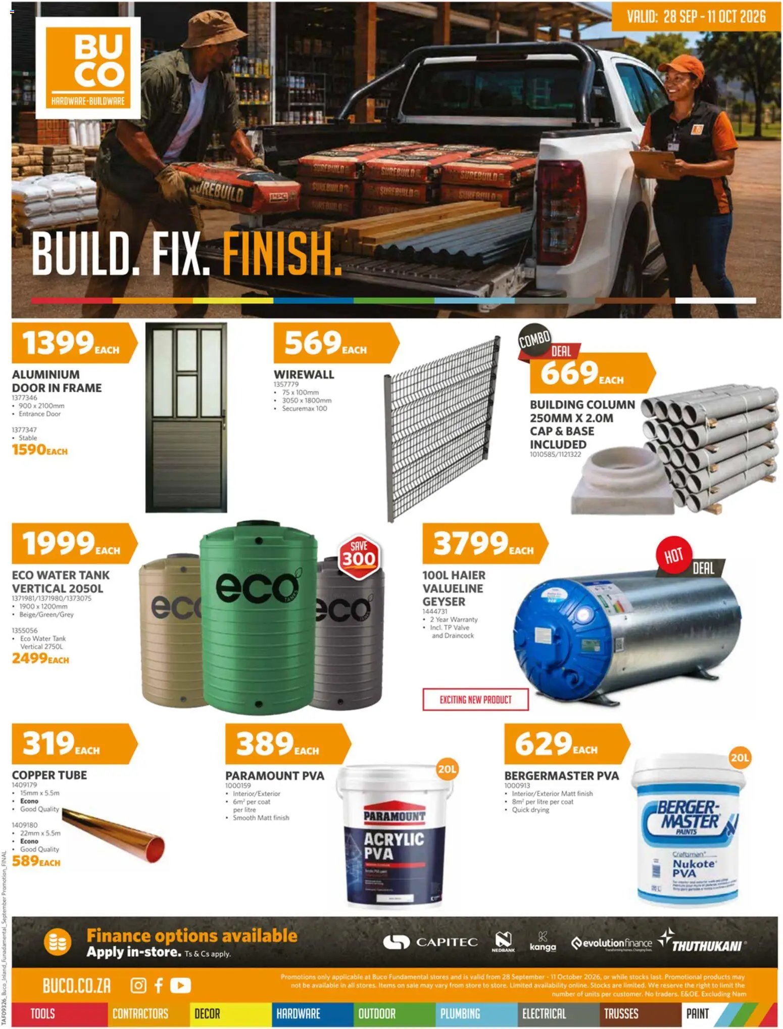 BUCO Specials Inland Fundamental