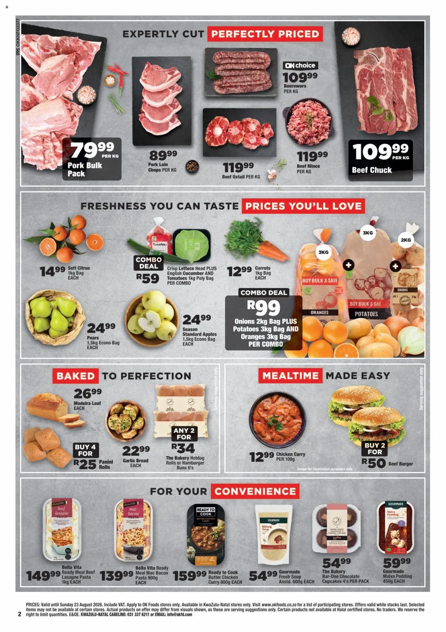 OK Foods - Kwazulu Natal - Specials