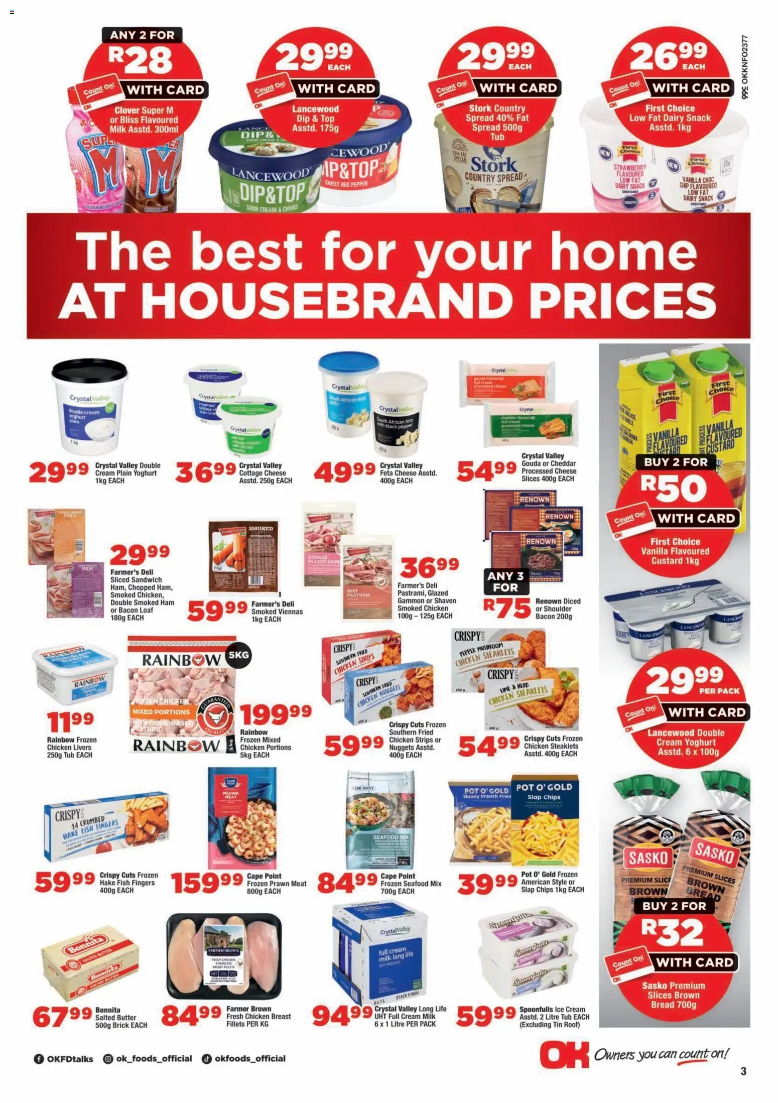 OK Foods - Kwazulu Natal - Specials