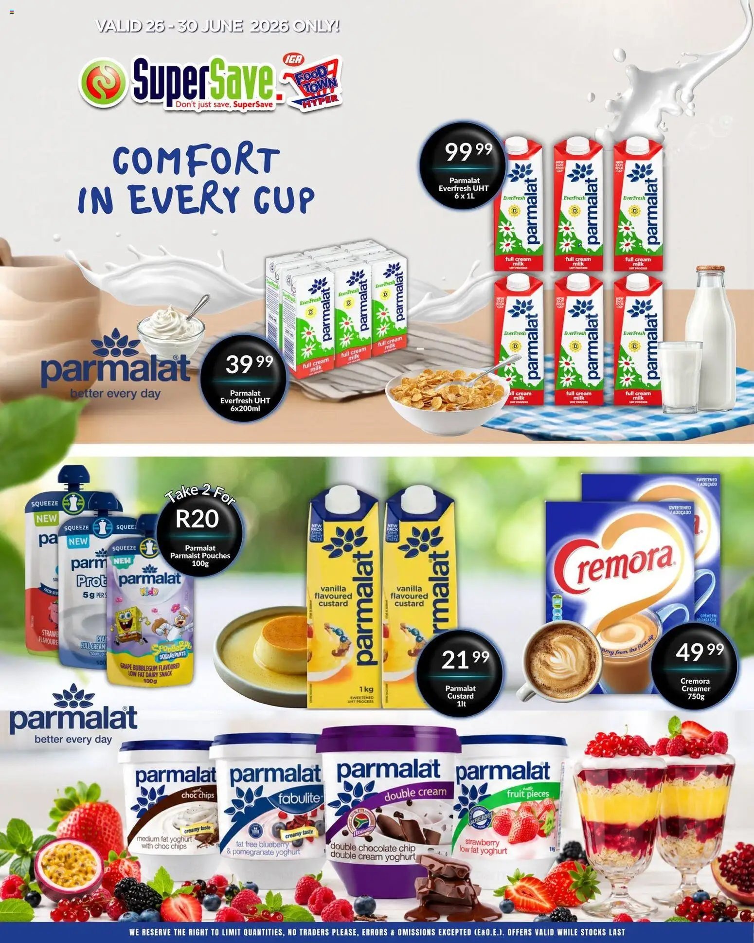Super Save Comfort in every cup