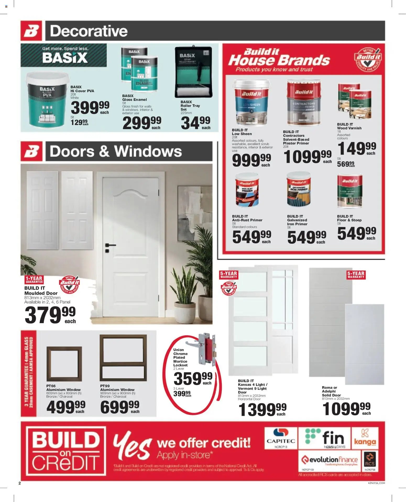 Build It Specials