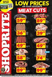 Shoprite KwaZulu-Natal - Low Price Butchery Meat Cuts