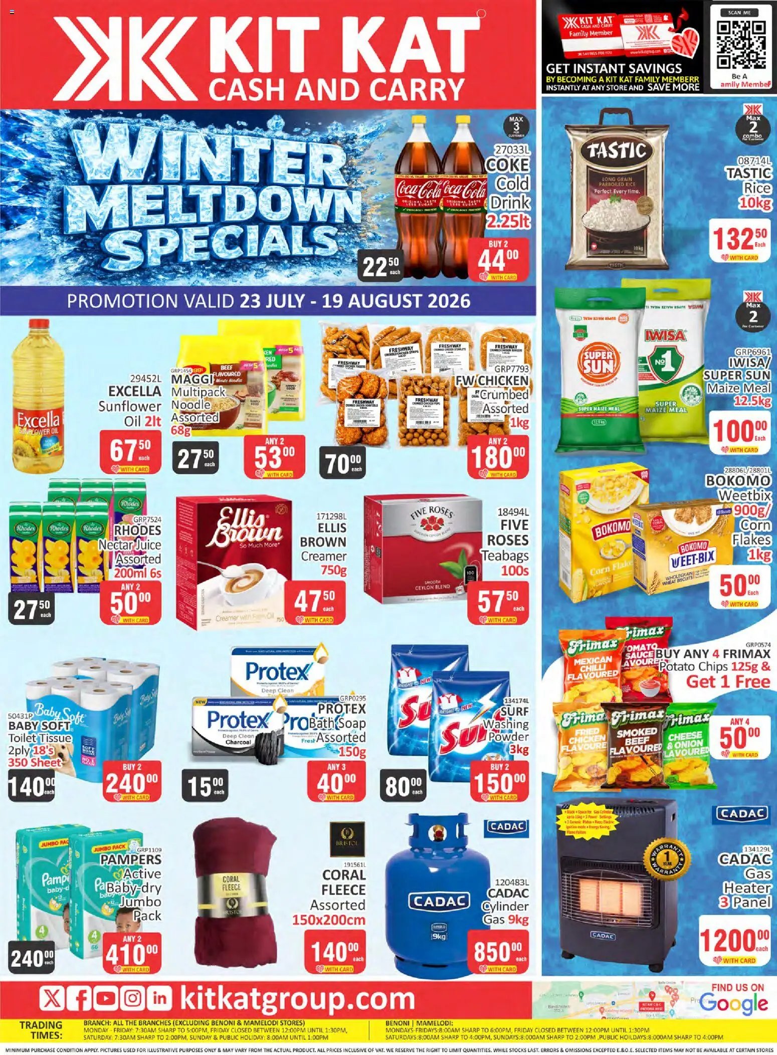 KIT KAT Cash & Carry - Winter Meltdown Deals