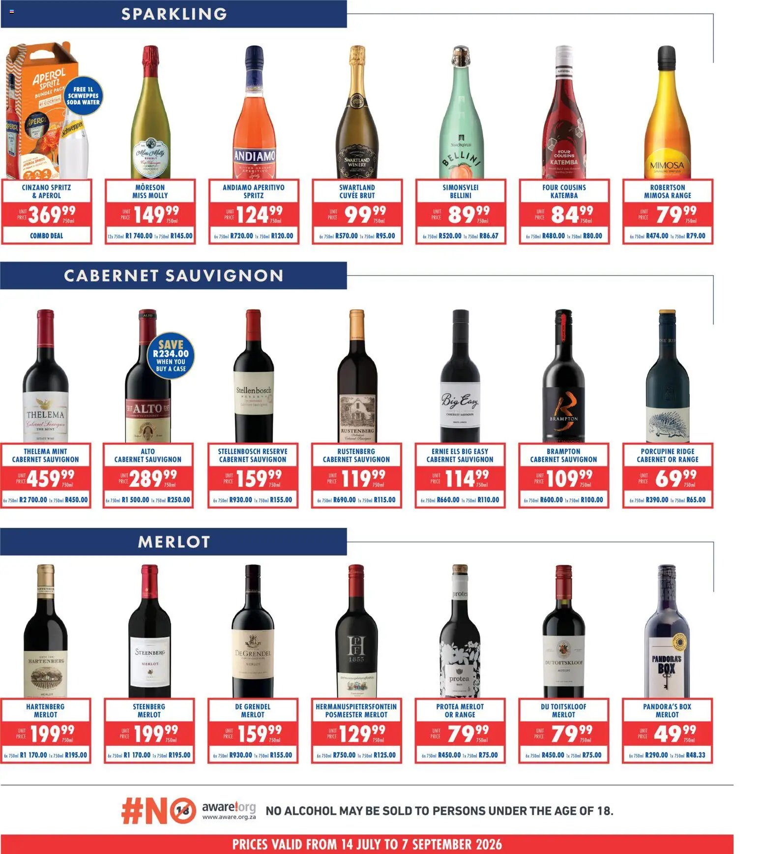 Ultra Liquors Winter Cellar Deals
