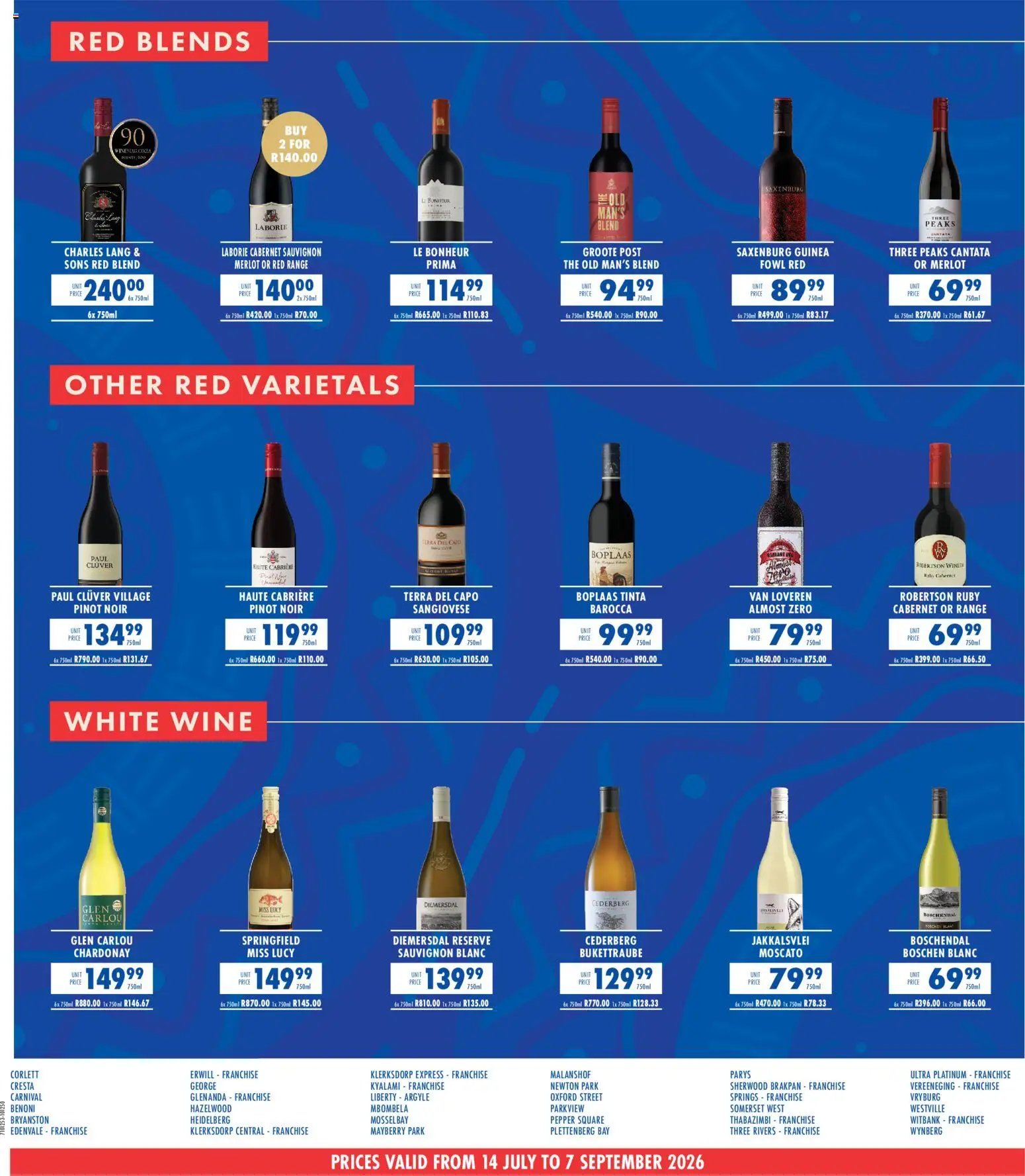 Ultra Liquors Winter Cellar Deals
