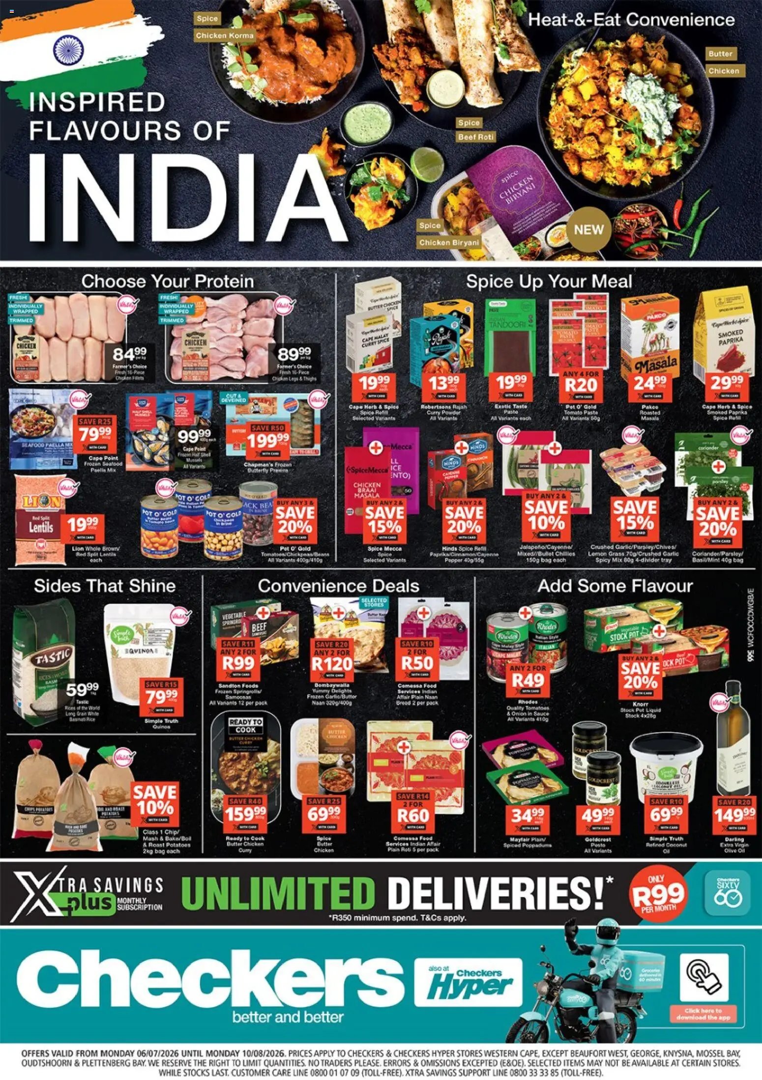 Checkers - Western Cape - Flavours of India Promotion