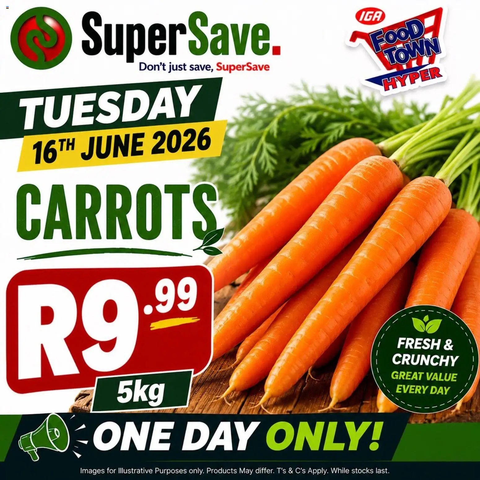 Super Save Tuesday Only