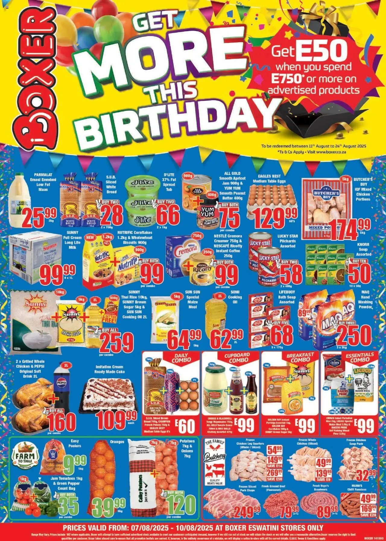 Boxer - eSwatini - Weekly Specials (2025-08-07 - 2025-08-10) | 1