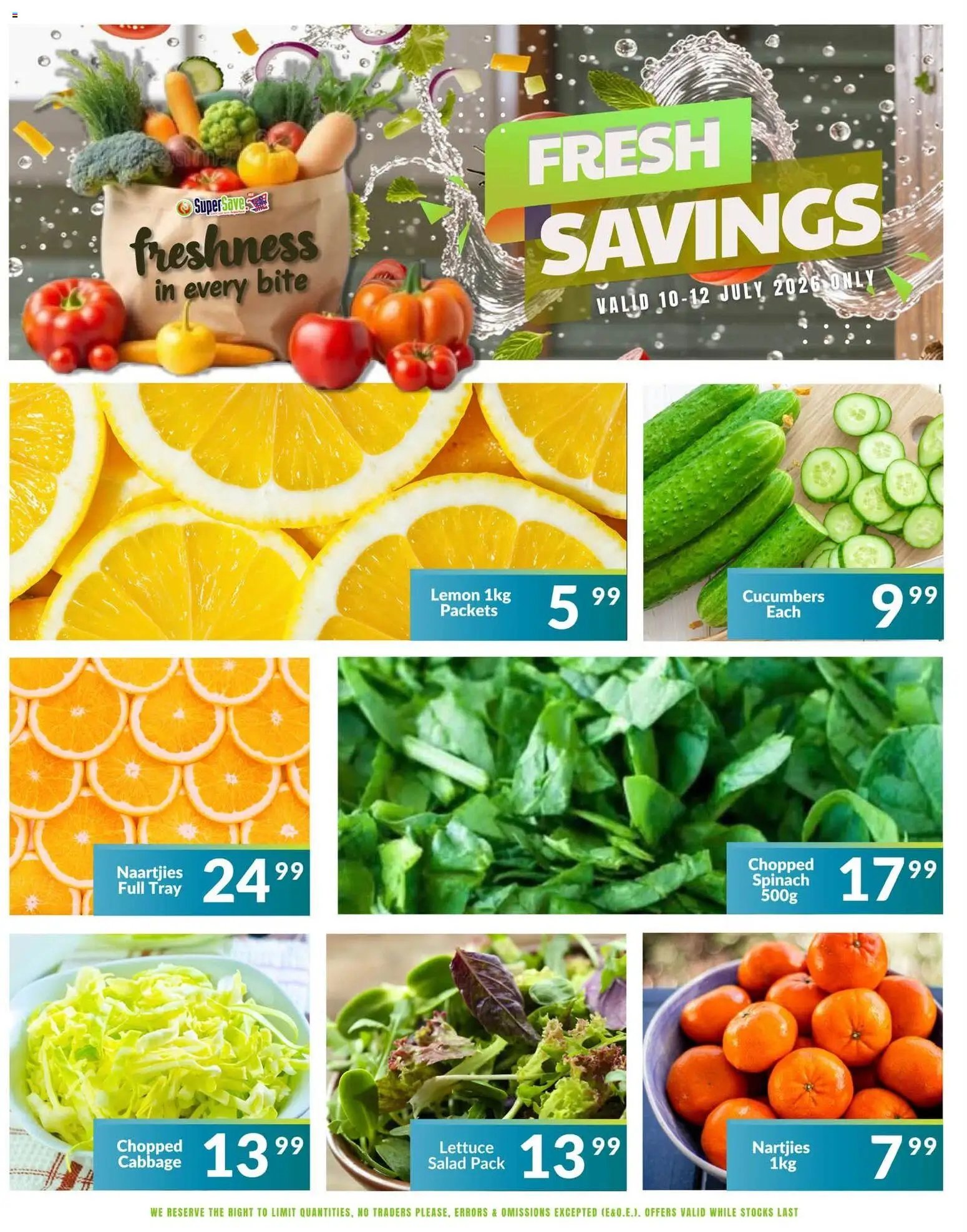 Super Save Fresh Savings