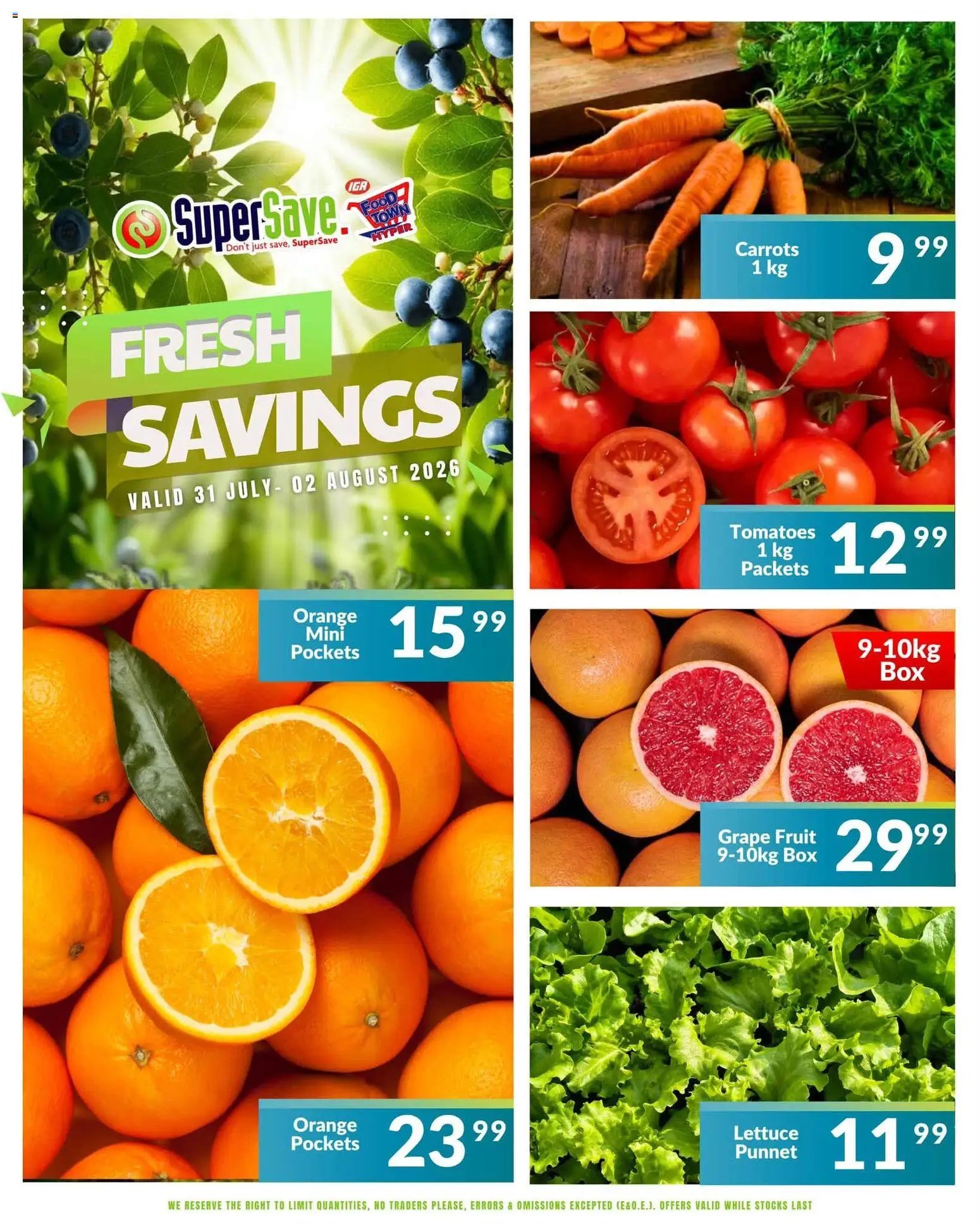 Super Save Fresh Savings