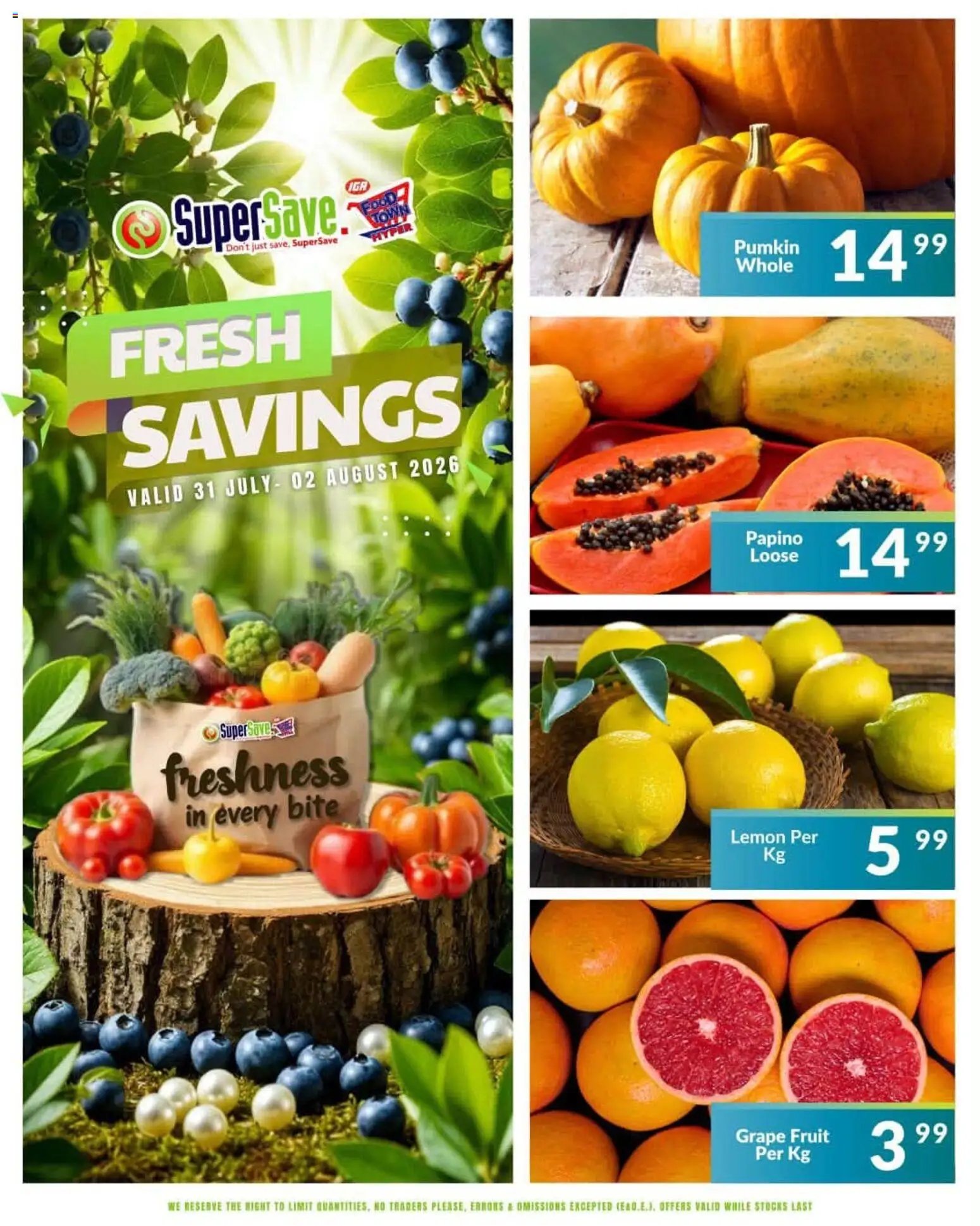 Super Save Sunday Savings