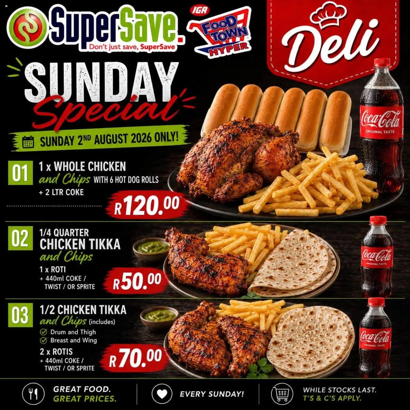 Super Save Sunday Savings