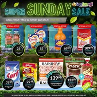 Super Save Sunday Savings