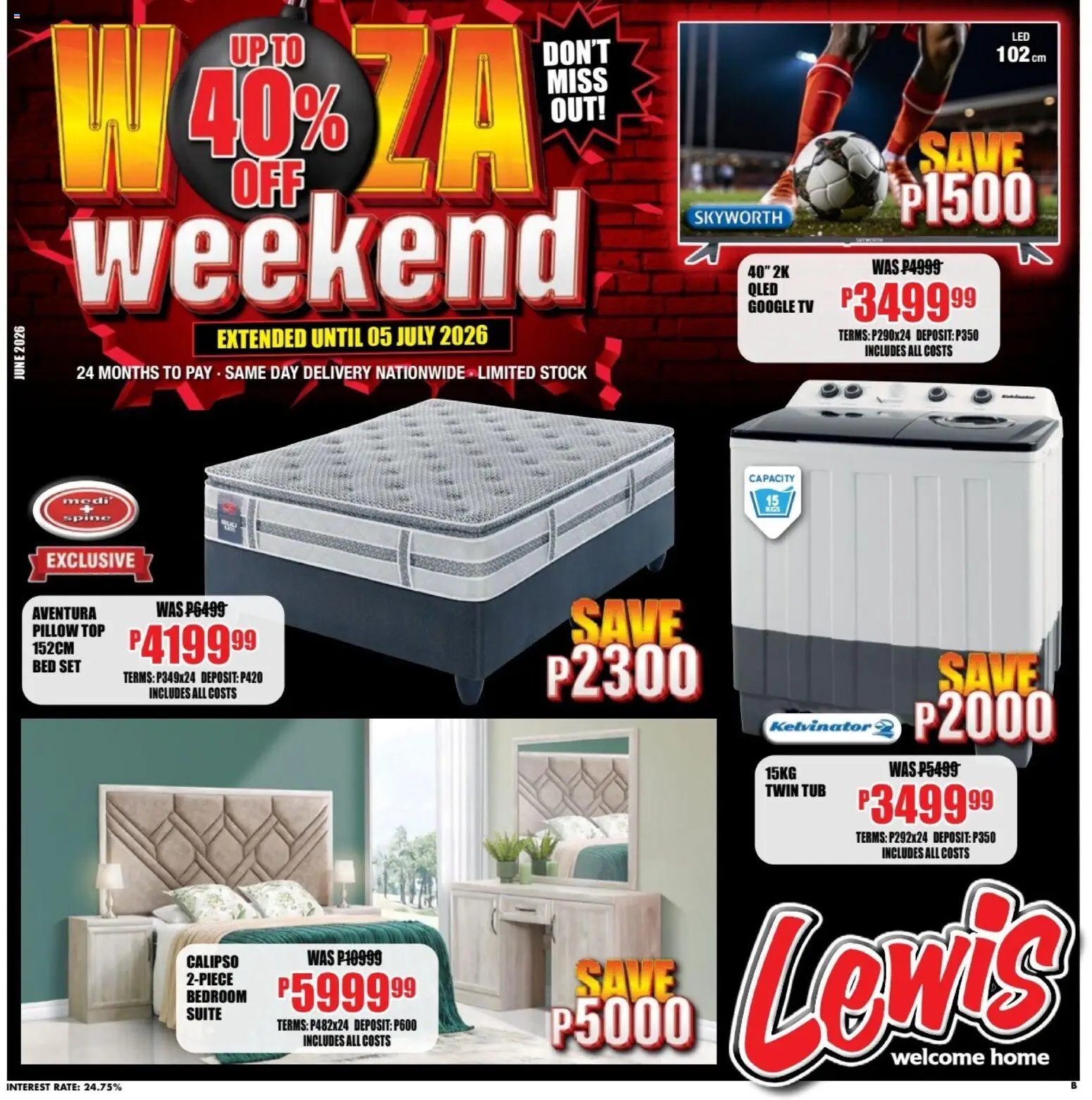 Lewis Stores Botswana Brochure