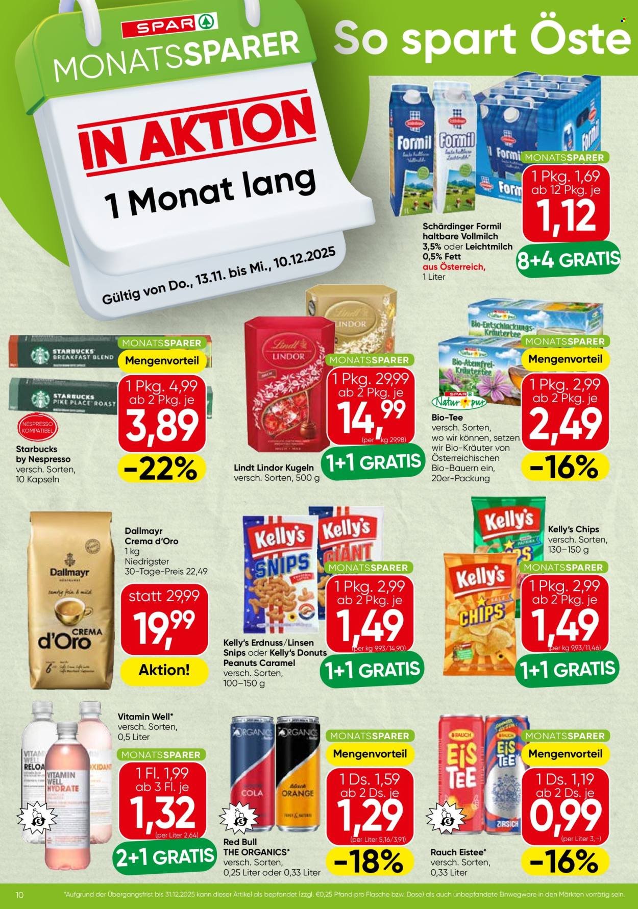 SPAR Flugblatt - Monatssparer KW 46 (2025-11-13 - 2025-12-10)