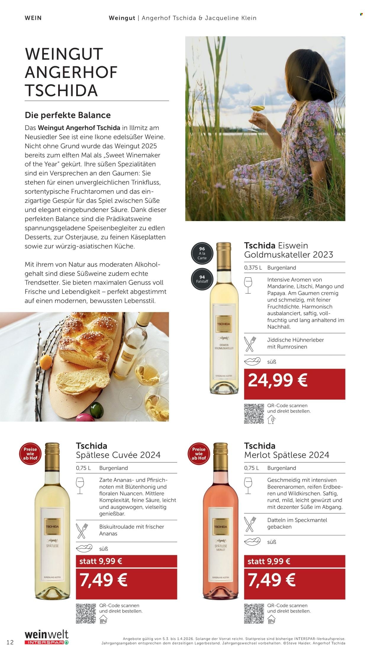 INTERSPAR Flugblatt - Weinwelt Bestseller 03 2026 (2026-03-05 - 2026-04-01) | 12