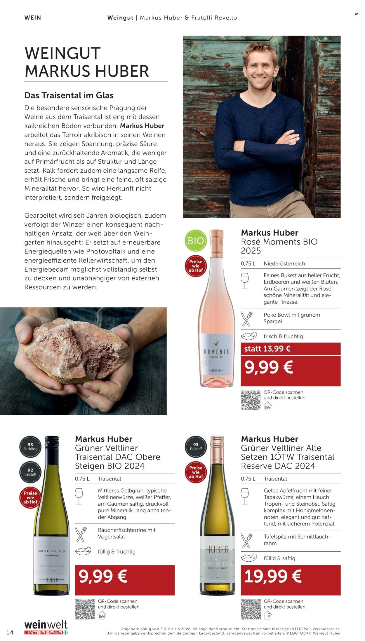 INTERSPAR Flugblatt - Weinwelt Bestseller 03 2026 (2026-03-05 - 2026-04-01) | 14