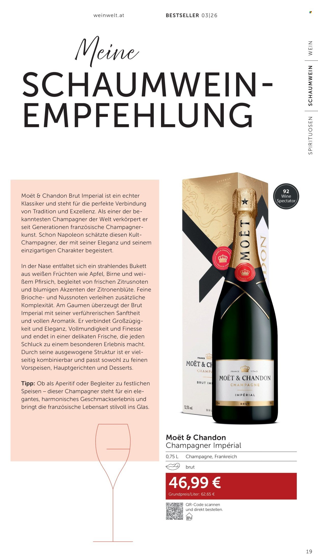 INTERSPAR Flugblatt - Weinwelt Bestseller 03 2026 (2026-03-05 - 2026-04-01) | 19