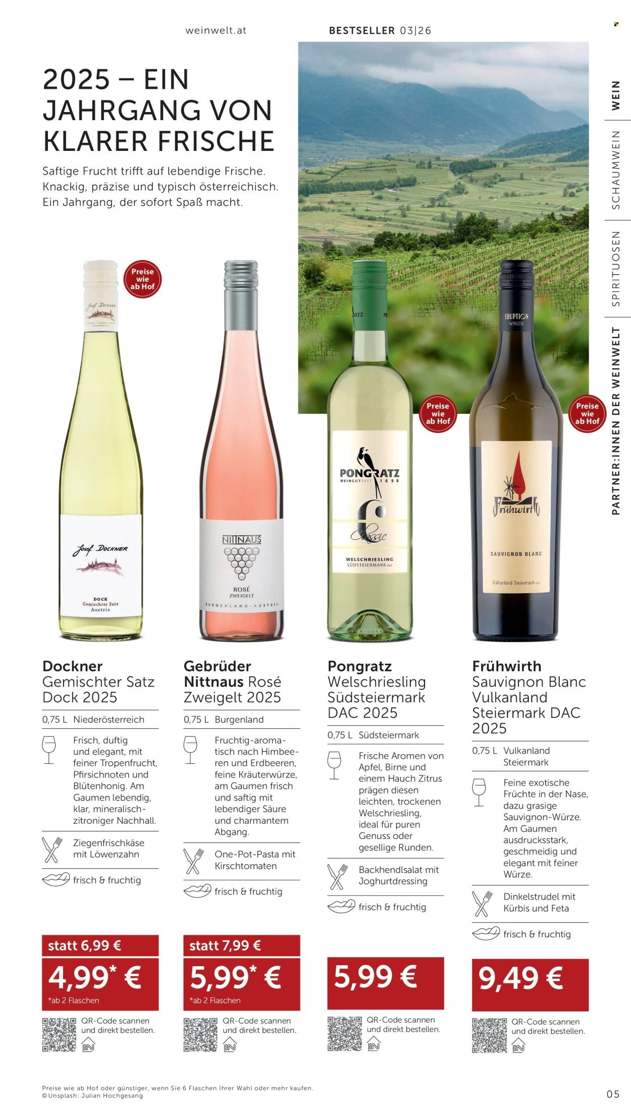 INTERSPAR Flugblatt - Weinwelt Bestseller 03 2026 (2026-03-05 - 2026-04-01) | 5