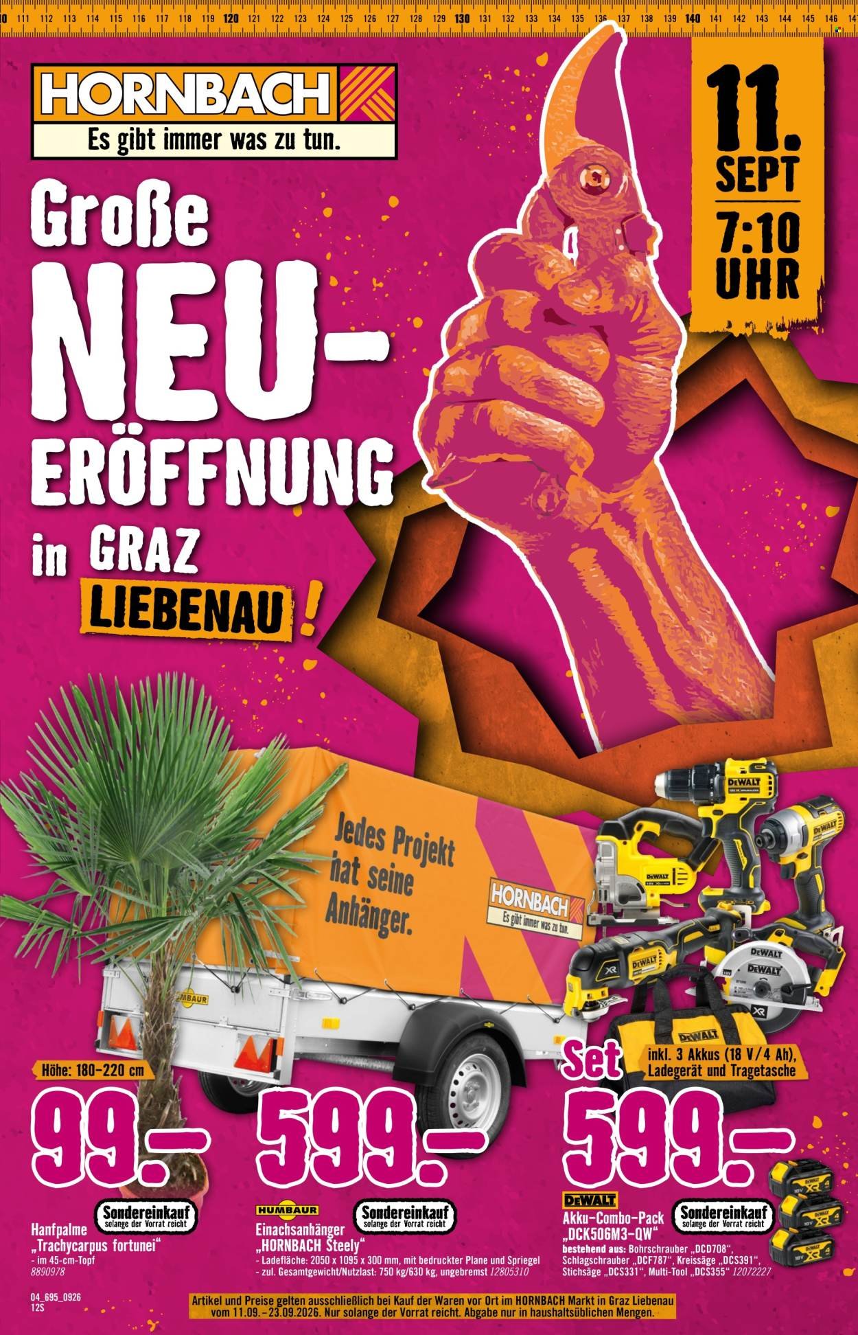 HORNBACH Flugblatt - September 2026