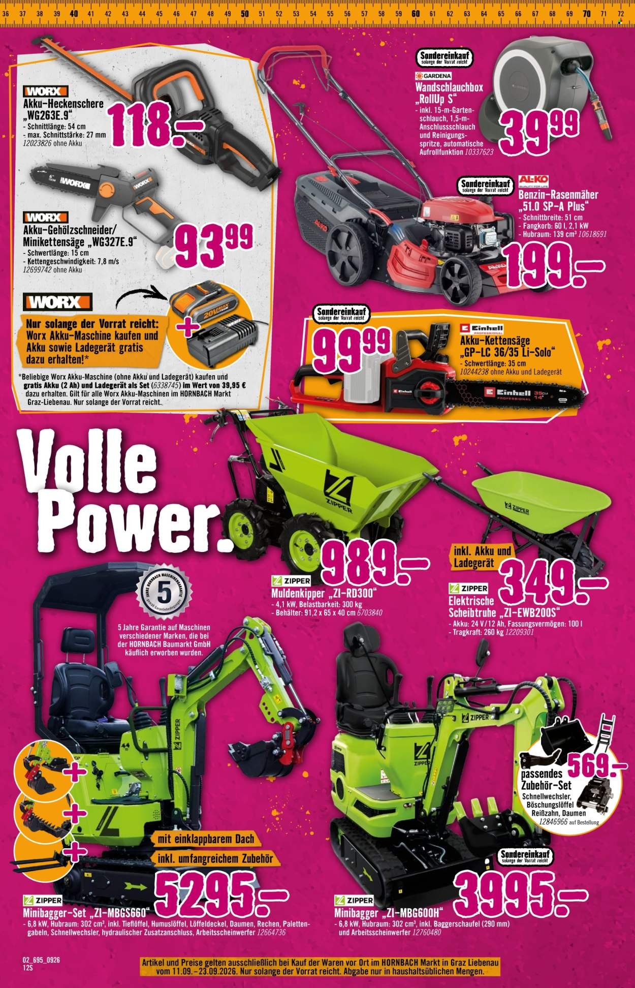 HORNBACH Flugblatt - September 2026