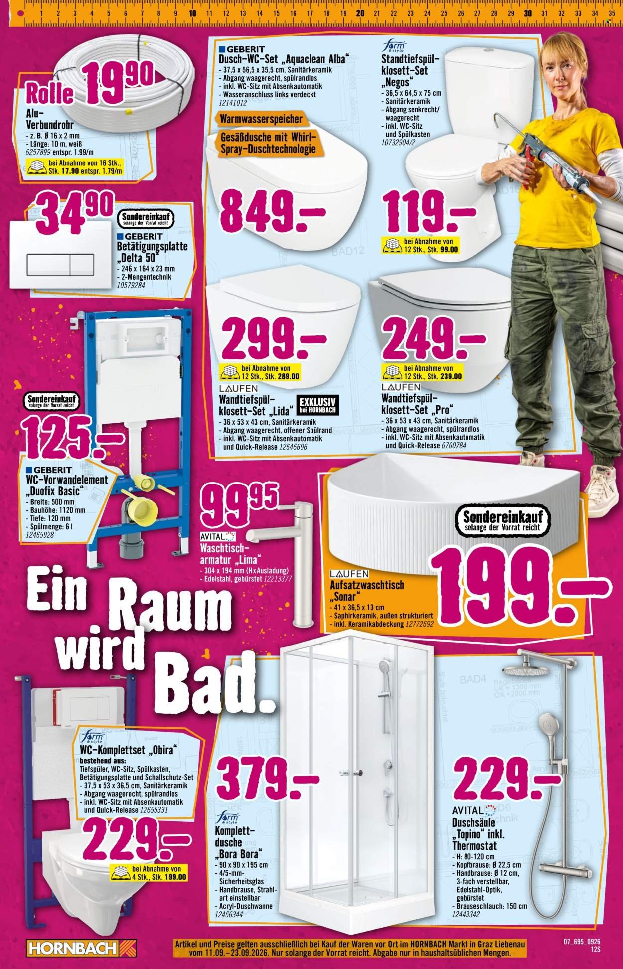 HORNBACH Flugblatt - September 2026
