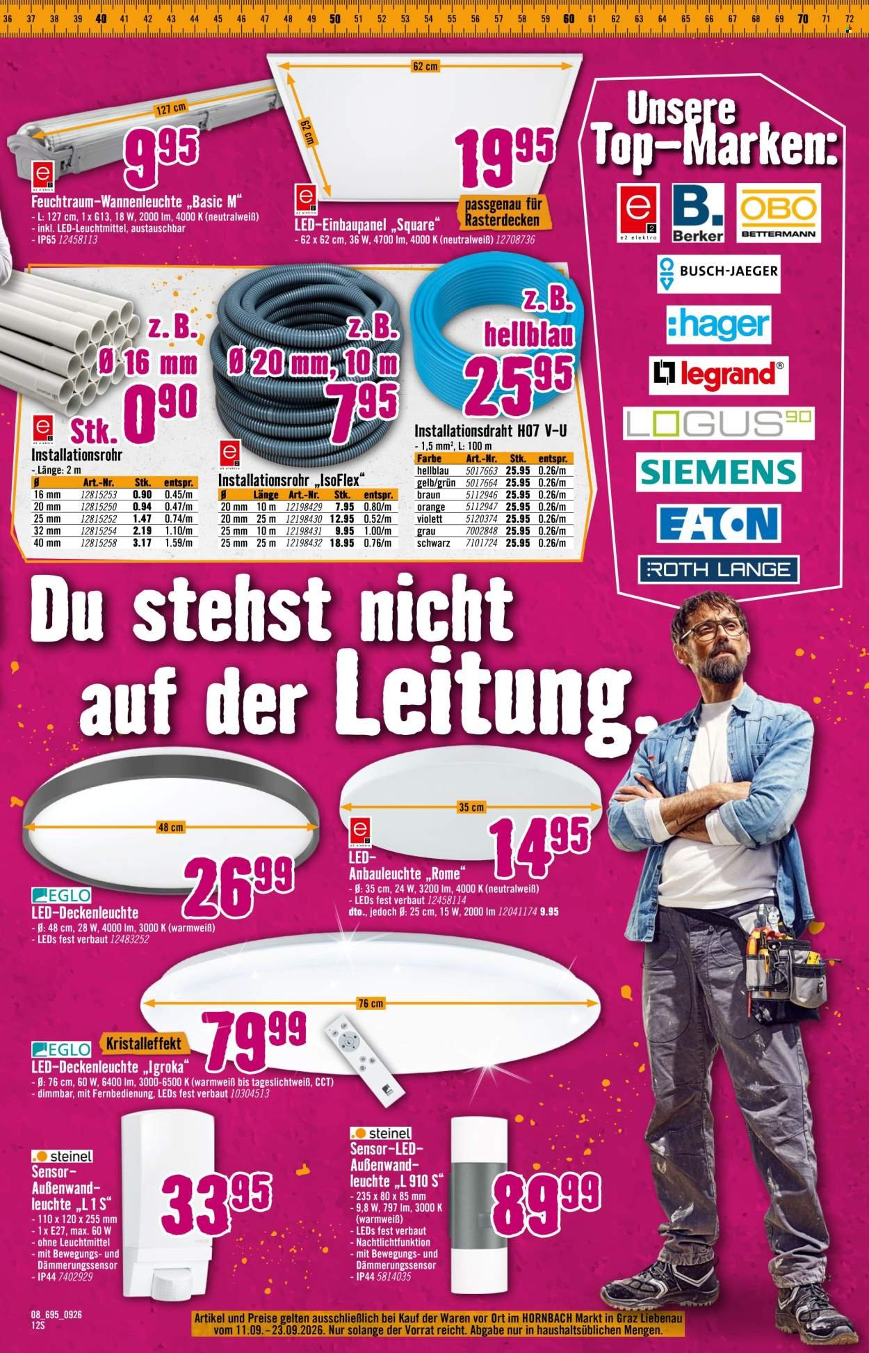 HORNBACH Flugblatt - September 2026