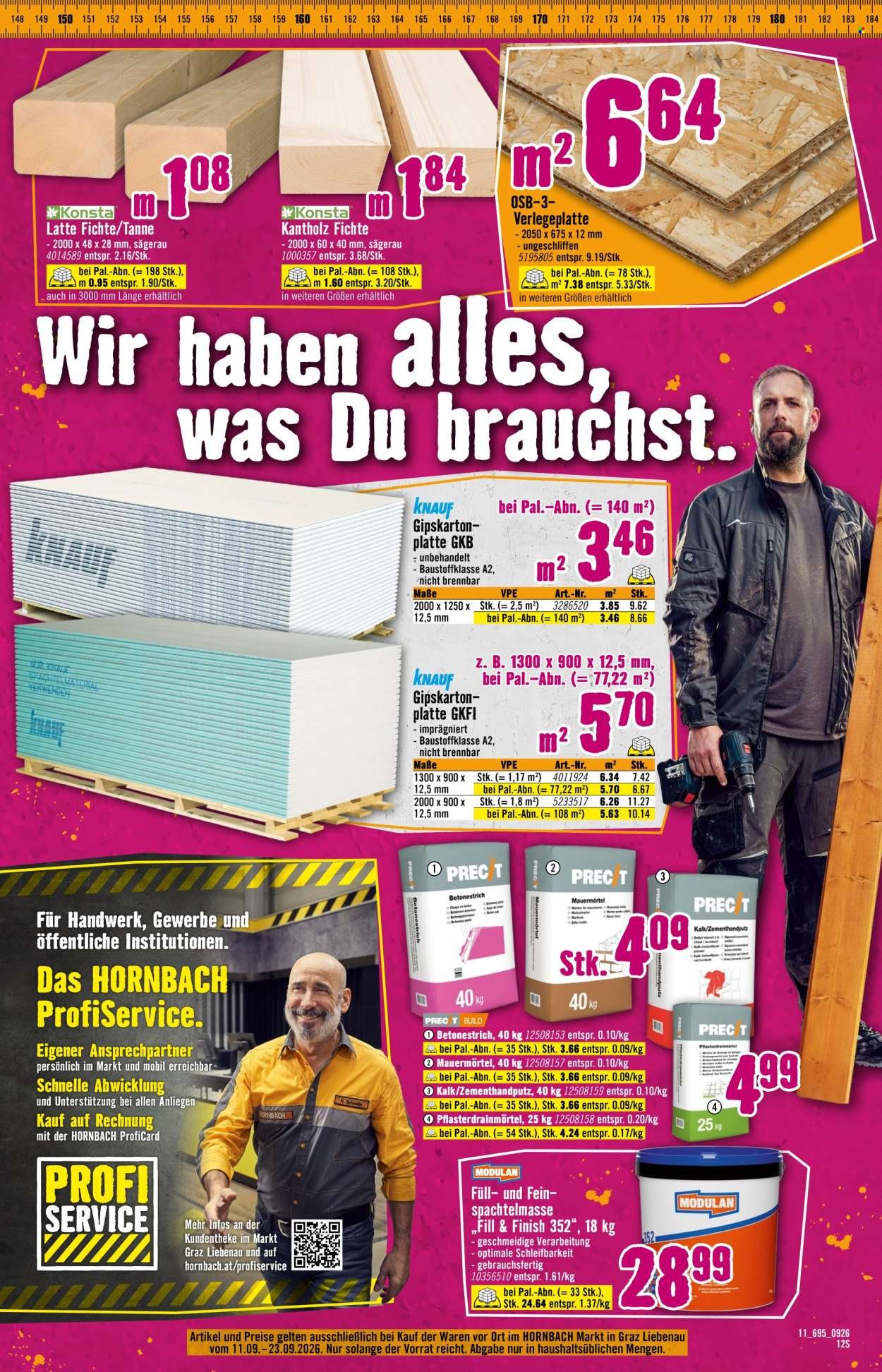HORNBACH Flugblatt - September 2026
